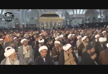  مراسم احیاء شب نوزدهم ماه مبارک رمضان در حرم امام خمینی(س)