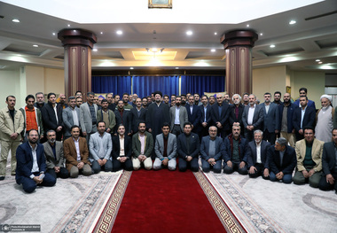 دیدار مدیران فرهنگی، دست‌اندرکاران هفته کتاب و کتابداران با سیدحسن خمینی 