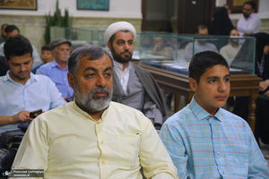 محفل ادبی با حضور استاد مجاهدی در مجتمع یادگار امام (س) قم