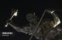 آیین رونمایی از بزرگترین مجسمه اقتباسی ایران (28)