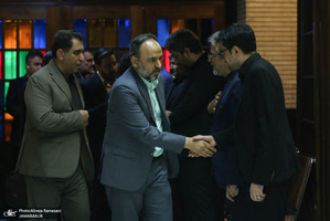 مراسم ختم مادر مهدی طباطبایی