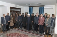 دیدار جمعی از جوانان فعال سیاسی و رسانه‌ای با حسن روحانی (25)