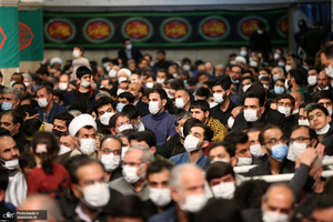 آخرین شب مراسم عزاداری حضرت فاطمه‌زهرا (س) در حسینیه امام خمینی