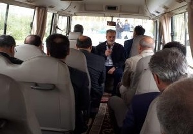 بازدید مدیرعامل شرکت صنایع پتروشیمی از منطقه ویژه اقتصادی پتروشیمی