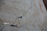 تصاویری از ترک خوردگی منازل روستایی بجنورد در پی وقوع زلزله ۵.۲ ریشتری (4)