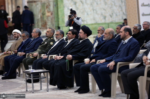 تجدید میثاق رئیس جمهور و اعضای دولت با آرمان های حضرت امام خمینی (س)