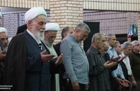 ناطق نوری بر پیکر مرحوم «حسین مهدیان» نماز خواند (3)