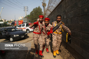 حمله تروریستی به رژه نیروهای مسلح در اهواز