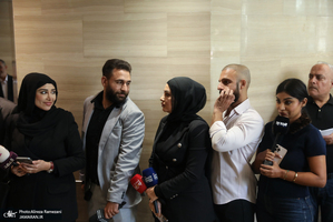 نشست خبری علی لاریجانی در بیروت