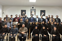 دیدار سیدعلی خمینی با جمعی از نخبگان کشور