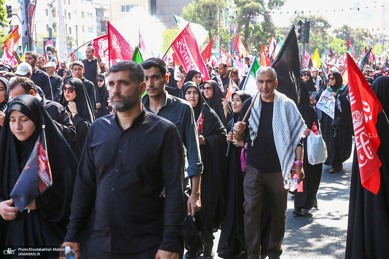 مراسم تشییع پیکر مطهر رهبر شهید انقلاب در تهران -6