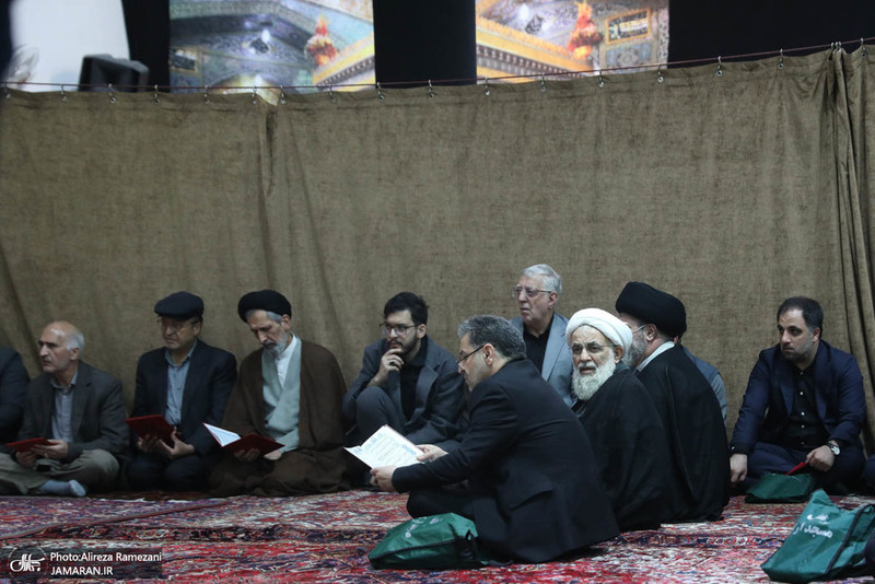مراسم تشییع مرحوم حجت الاسلام و المسلمین حسینعلی نیری