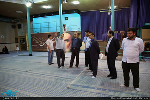 بازدید معاون وزیر مبارزه با مواد مخدر کشور افغانستان از بیت امام خمینی (س) در جماران