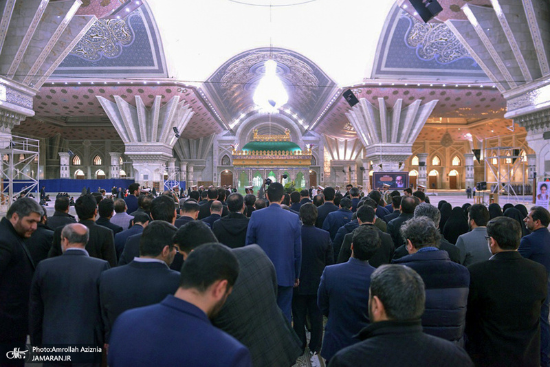 تجدید میثاق مدیران هیات مرکزی گزینش شهرداری تهران با آرمان های حضرت امام(س)