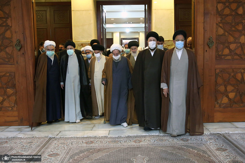 تجدید میثاق هیأت رئیسه و اعضای مجلس خبرگان رهبری با آرمان های امام خمینی(س)