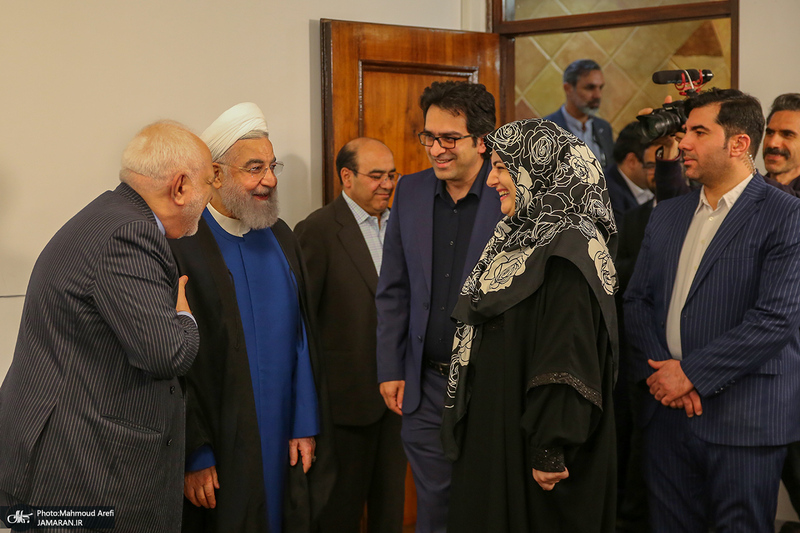 دیدار نوروزی سیاسیون با حسن روحانی