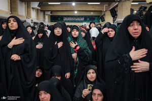 دومین شب مراسم عزاداری حضرت فاطمه‌زهرا (س) در حسینیه امام خمینی