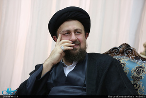 دیدار اعضای شورای اسلامی شهر تهران با سید حسن خمینی