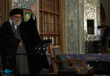 سخنرانی رهبر معظم انقلاب در اجتماع عظیم زائران و مجاوران حرم رضوی