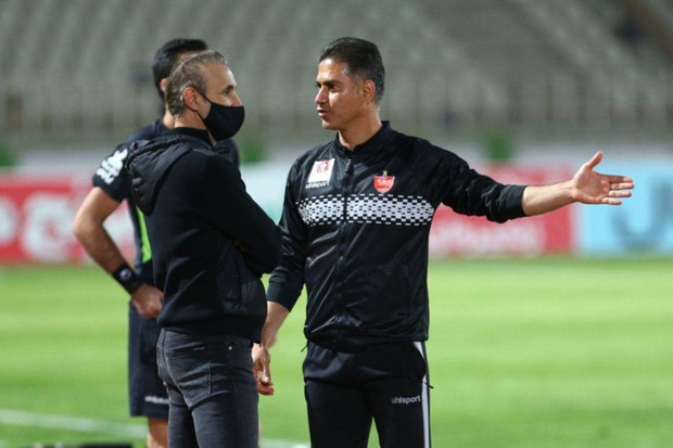 مربی پرسپولیس در نشست خبری حاضر نشد