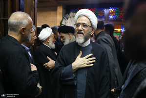 مراسم ختم احمد ناطق نوری