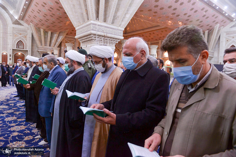 جلسه ستاد دهه فجر انقلاب اسلامی در حرم مطهر امام خمینی (س)