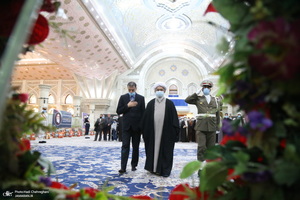 تجدید میثاق دبیرکل و کارکنان مجمع جهانی اهل بیت (ع) با آرمان های امام خمینی (س)‎‎