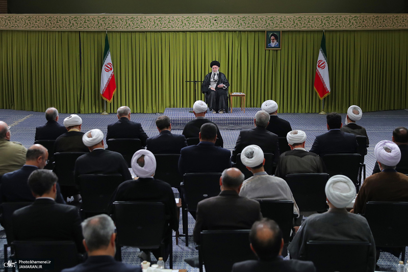 دیدار رئیس و مسئولان قوه قضائیه با رهبر معظم انقلاب