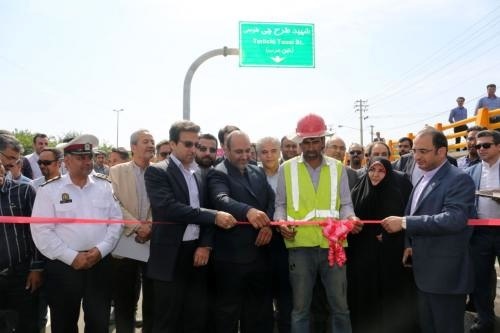 افتتاح راستگرد فدک و آغاز عملیات بهسازی و آسفالت معابر مشهد