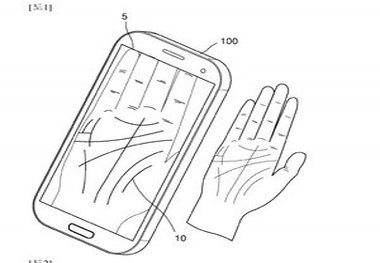 گشودن قفل گوشی های موبایل با شناسایی کف دست!