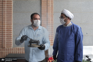 تغسیل با آب متوفیان مبتلا به کرونا در بهشت زهرا(س) تهران