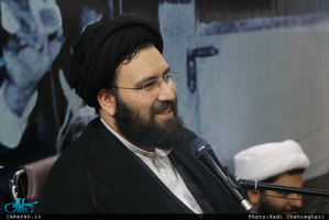 دیدار انجمن اسلامی دانشجویان دانشگاه شهید بهشتی با سید علی خمینی 