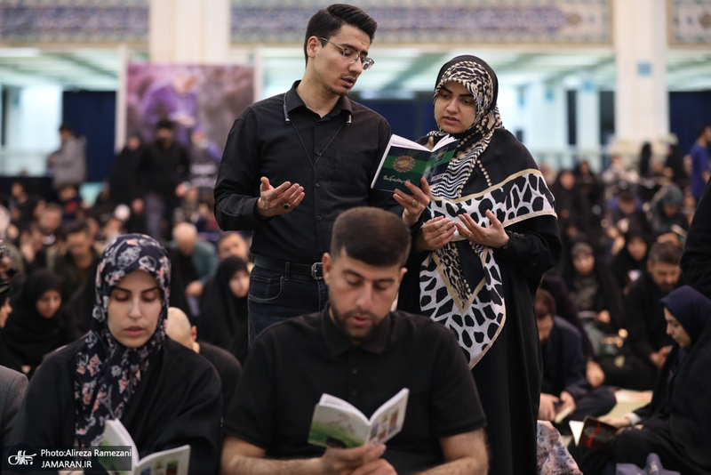 مراسم شب نوزدهم ماه مبارک رمضان در مصلی امام خمینی (ره)