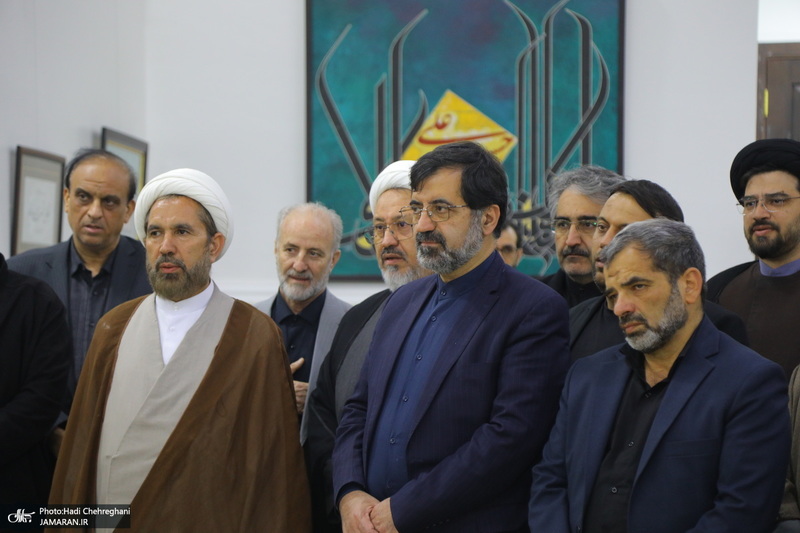 مراسم افتتاح دهمین نمایشگاه قرآن و عترت استان قم در مجتمع فرهنگی یادگار امام‎