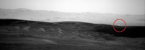 رصد نور مرموز در مریخ