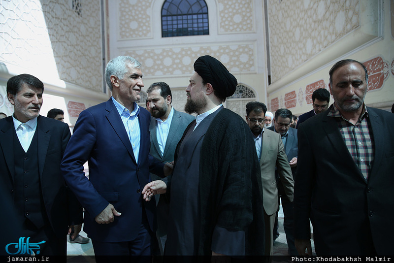 تجدید میثاق شهردار تهران و اعضای شورای شهر با آرمان های امام(س)-2 