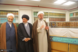 مراسم رونمایی از موسوعه ۶۰ جلدی دانشنامه قرآنی اهل‌بیت (ع) در قم‎