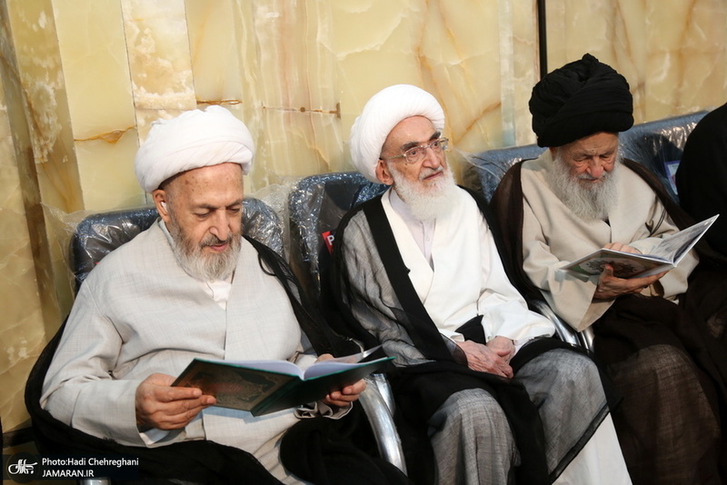 مراسم شصتمین سالگرد  ارتحال آیت الله العظمی بروجردی(ره) در مسجد اعظم قم