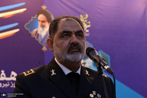 تجدید میثاق فرمانده و پرسنل نیروی دریایی ارتش جمهوری اسلامی ایران با آرمان‌های امام خمینی(س)