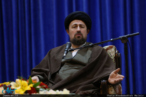 دیدار دبیر کل و اعضای حزب مردم سالاری با سید حسن خمینی