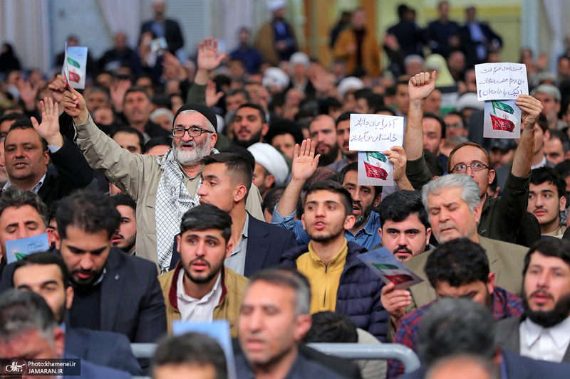 دیدار مردم آذربایجان شرقی با رهبر معظم انقلاب