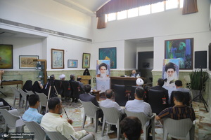 محفل ادبی با حضور استاد مجاهدی در مجتمع یادگار امام (س) قم