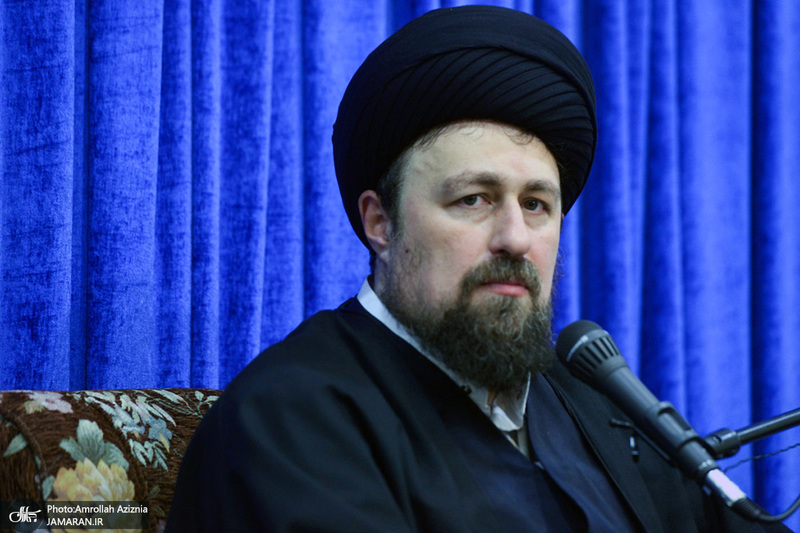 دیدار جمعی از معلولین موسسه شهید ناصر قربانی شهرستان ملارد با سید حسن خمینی