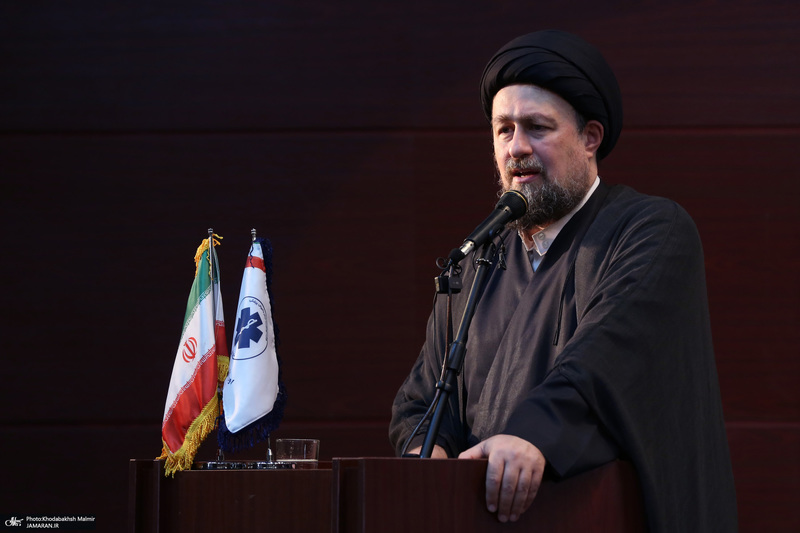 دیدار مدیران اورژانس استان تهران با سید حسن خمینی