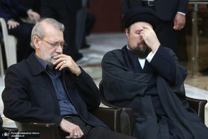 مراسم چهلمین روز در گذشت نوه قدرت الله علیخانی در حرم مطهره امام خمینی (س)