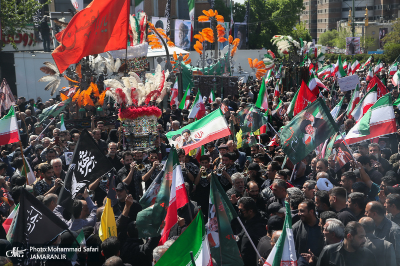 مراسم چهلمین روز شهادت رهبر شهید انقلاب -3