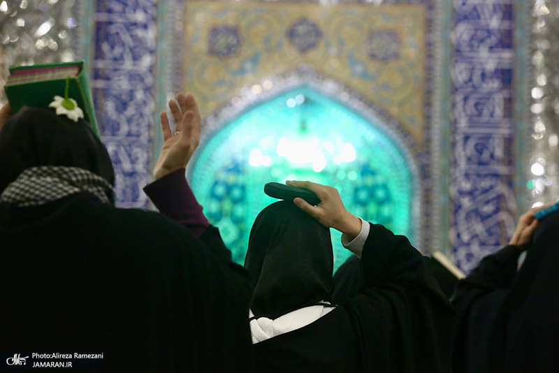 مراسم شب نوزدهم ماه مبارك رمضان در حرم حضرت عبدالعظيم حسنی (ع)