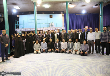 بازدید دبیر و جمعی از کارشناسان  شورای فرهنگ عمومی از جماران