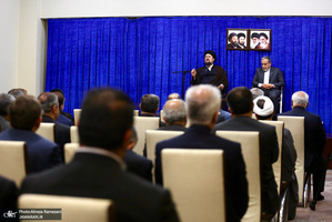 مراسم تجدید میثاق اعضا و کارکنان وزارت امور خارجه-2