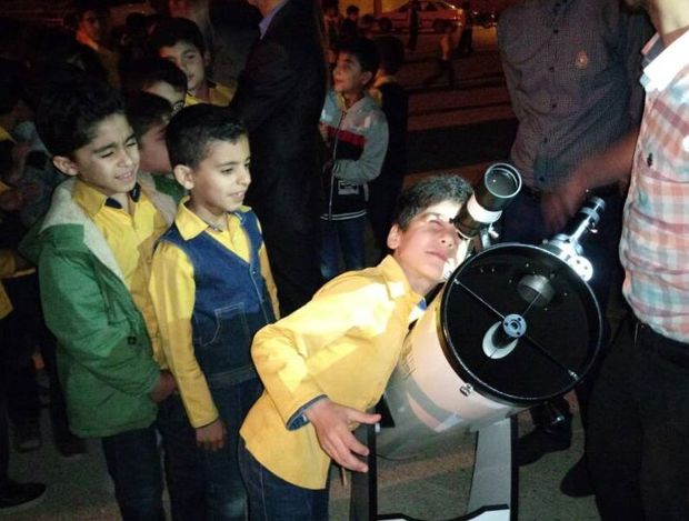 کودکان گلستانی ستاره‌شناس می‌شوند